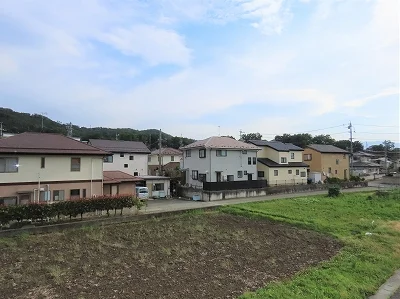 2階からのアングルです