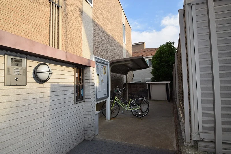 駐輪場　自転車＆原付のみ駐輪可