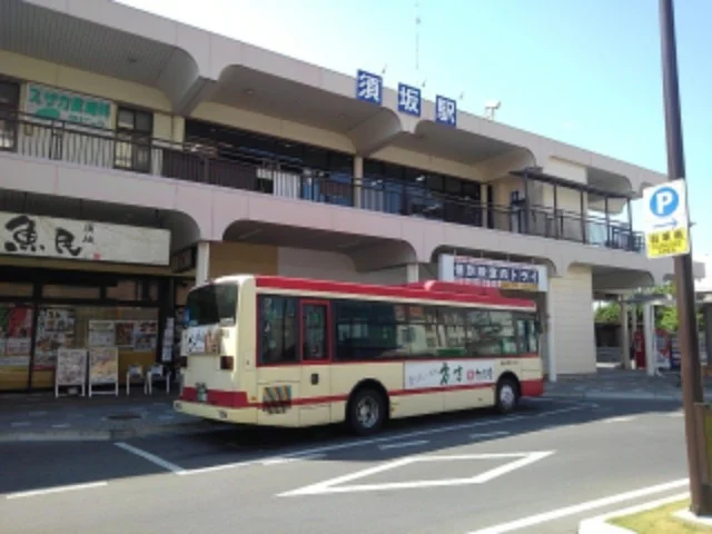 須坂駅まで1100m
