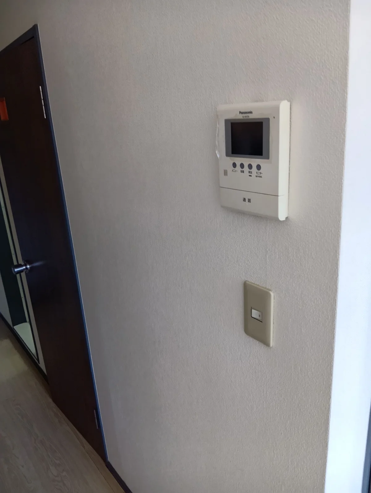 TVモニター付インターホン