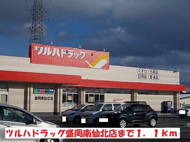 ツルハドラッグ盛岡南仙北店まで1100m