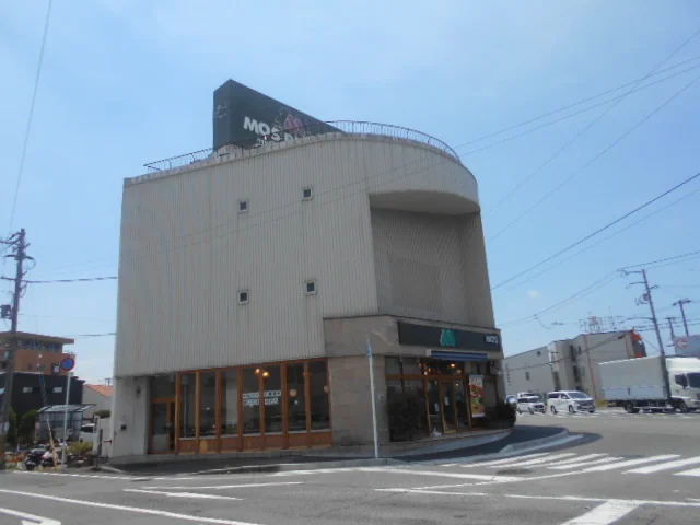 モスバーガー紀三井寺店様まで3500m