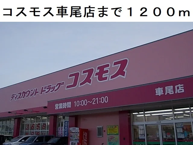 コスモス車尾店まで1200m