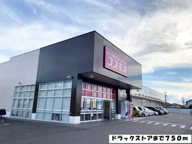 ドラックコスモスまで750m