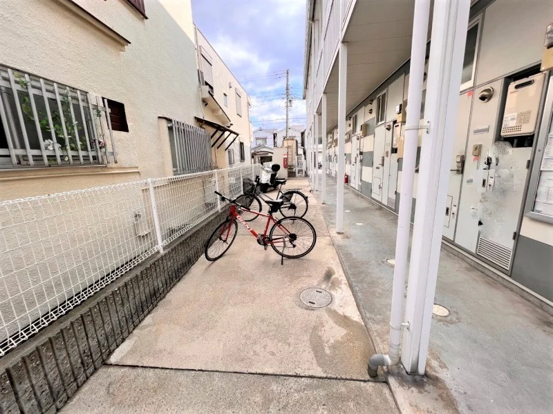 駐輪スペースです。