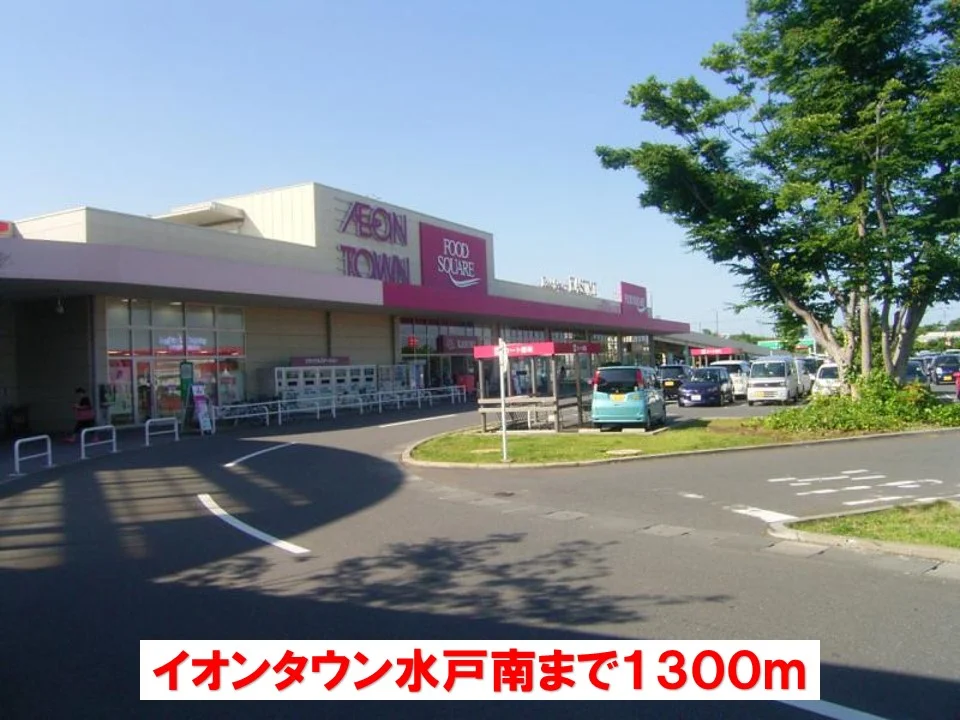 イオンタウン水戸南まで1300m