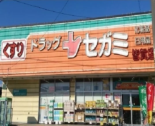 セガミ皆賀まで1000m