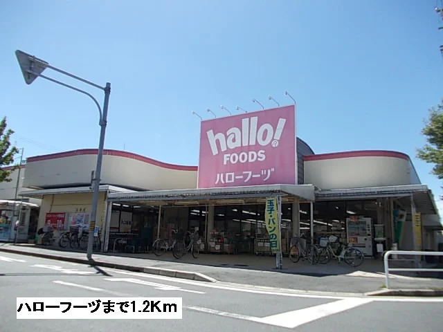 ハローフーヅまで1200m