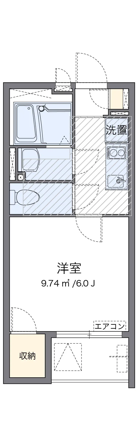 代表的な間取のため実際の間取とは異なる場合があります