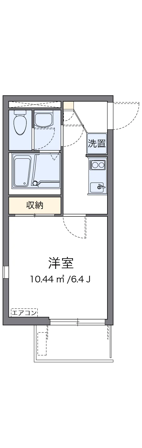 代表的な間取のため実際の間取とは異なる場合があります