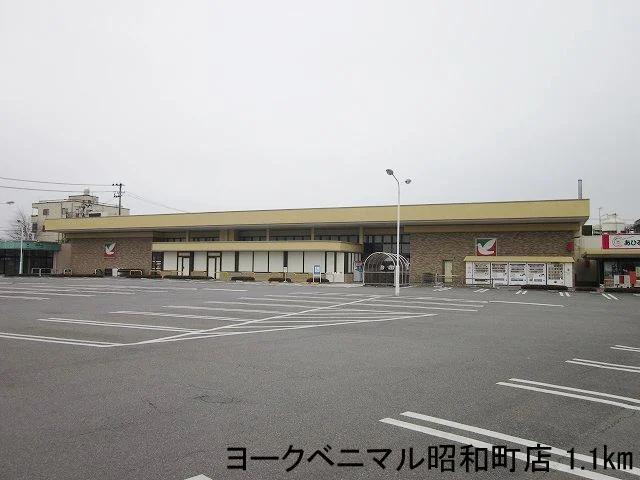 ヨークベニマル昭和町店まで1100m