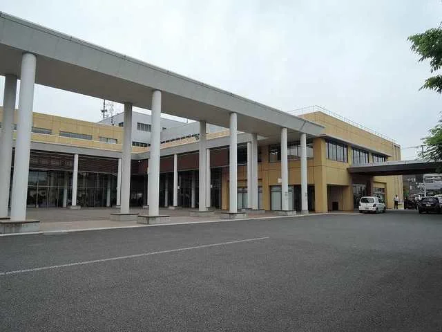 上野原市役所まで750m