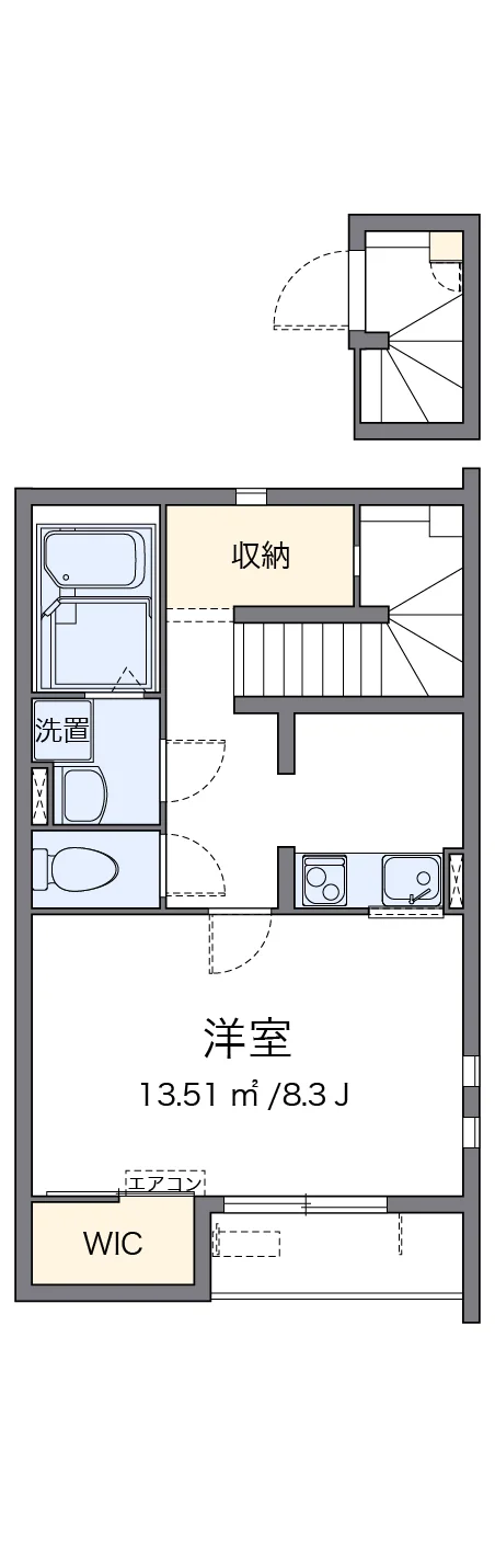 代表的な間取のため実際の間取とは異なる場合があります