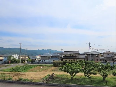 2階からのアングルです