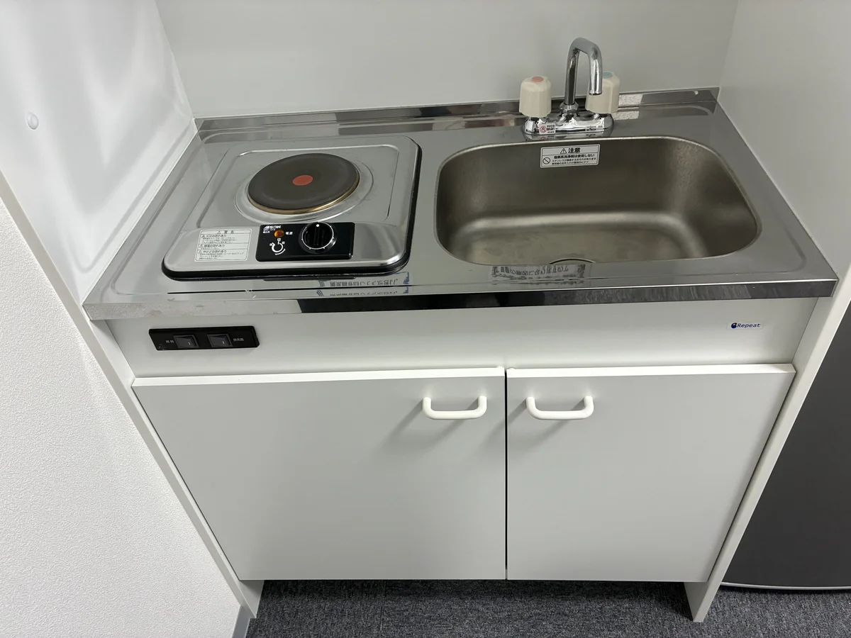 電気コロンで料理も可能