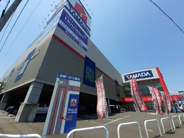 ヤマダデンキ岡南店まで500m