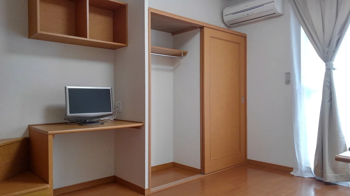 室内に大型収納あり