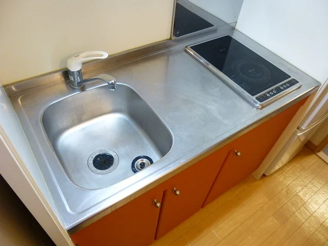 広めのキッチンです♪電気コンロ２口。