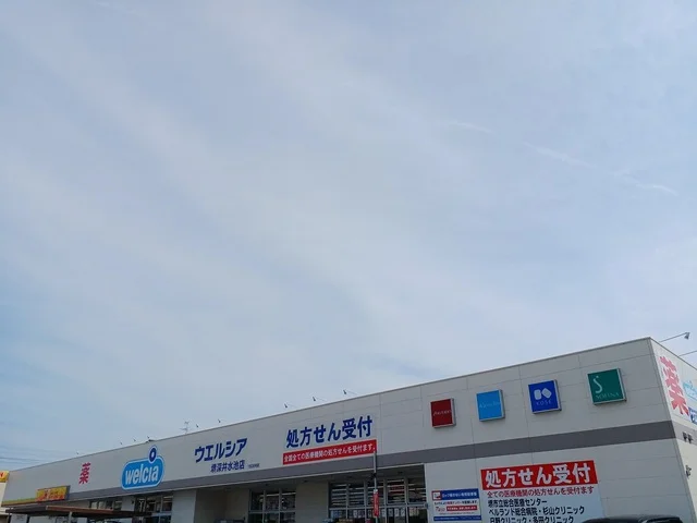 ウエルシア様まで750m