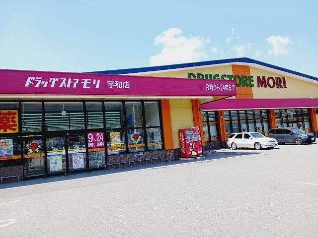 ドラックストアモリ宇和店様まで1200m