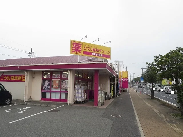クスリ岩崎チェーン徳山久米店まで650m
