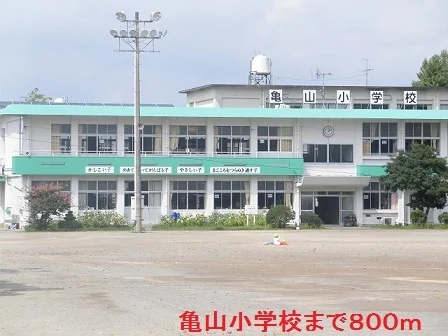 亀山小学校まで800m