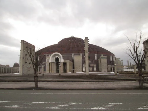 サンドーム福井まで1100m