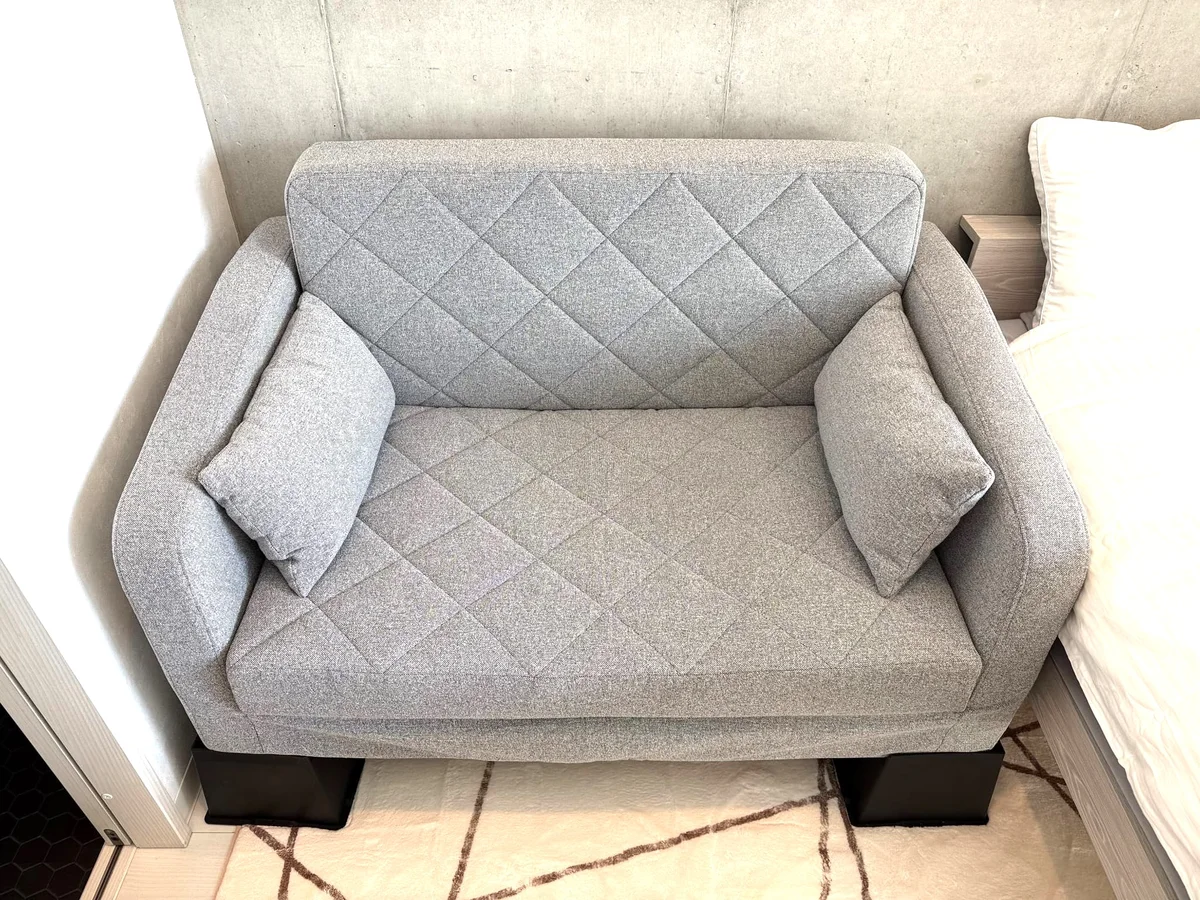 ソファーベッドにもなります