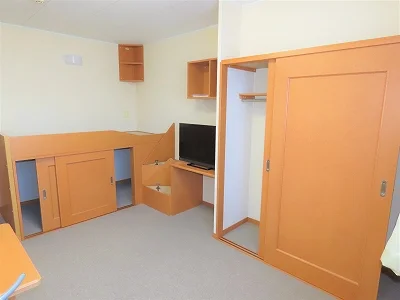 クローゼット、ベッド下収納あり