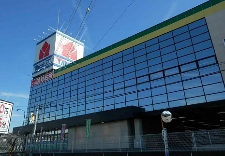 ヤマダ電機まで1000m