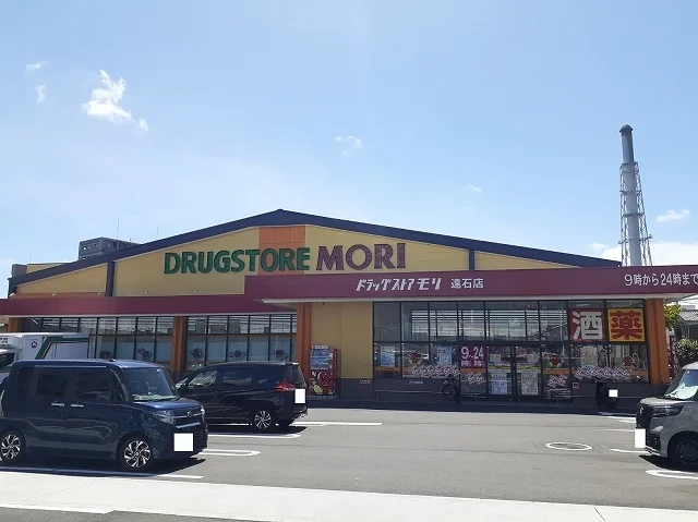 ドラッグストアモリ遠石店まで1000m