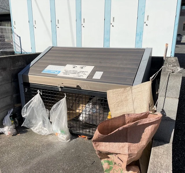 専用ゴミBOX完備