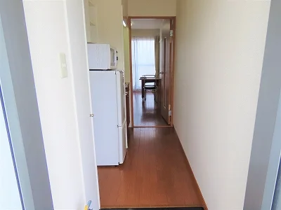 玄関からのアングルです