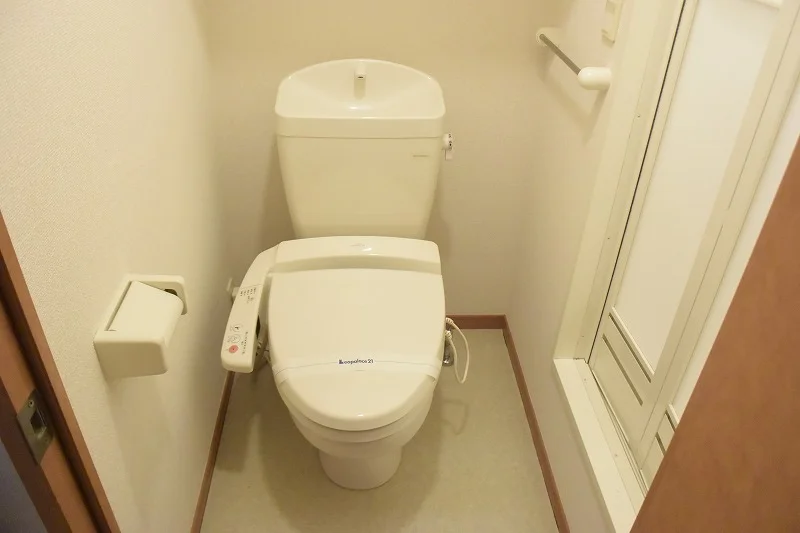 温水洗浄便座で快適♪