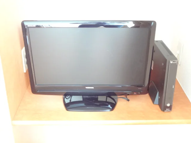 液晶テレビ完備（号室によってサイズが異なります）