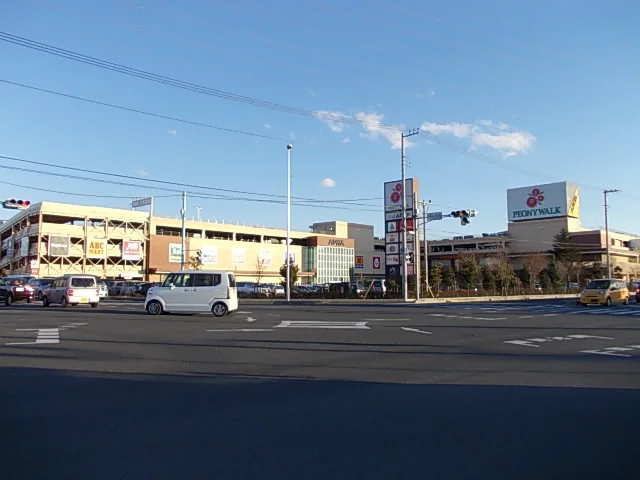 ピオニーウォーク東松山まで600m