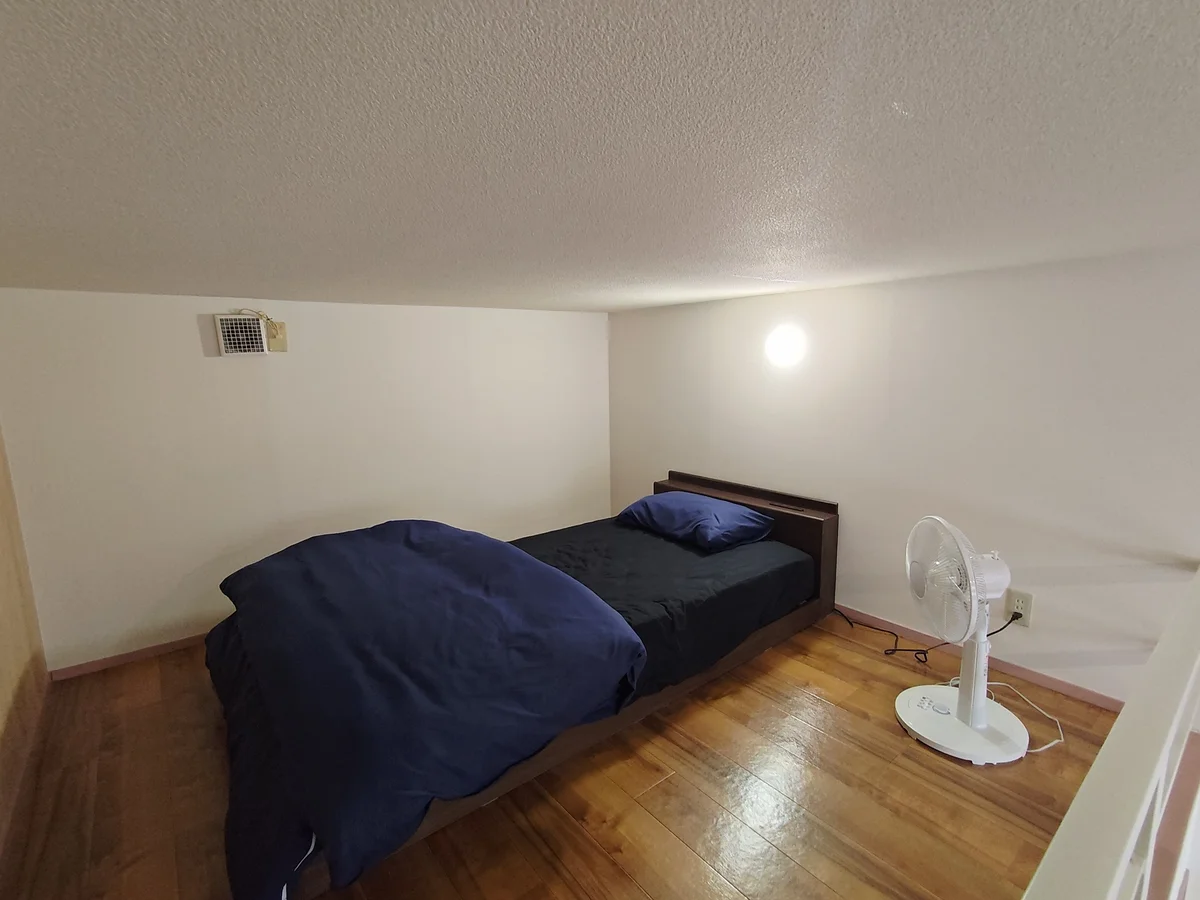 ロフト寝室部分