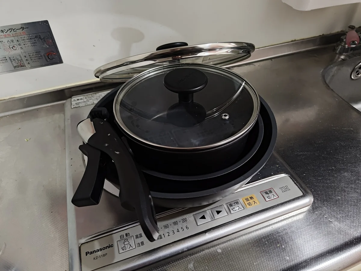 IH鍋、フライパンセット