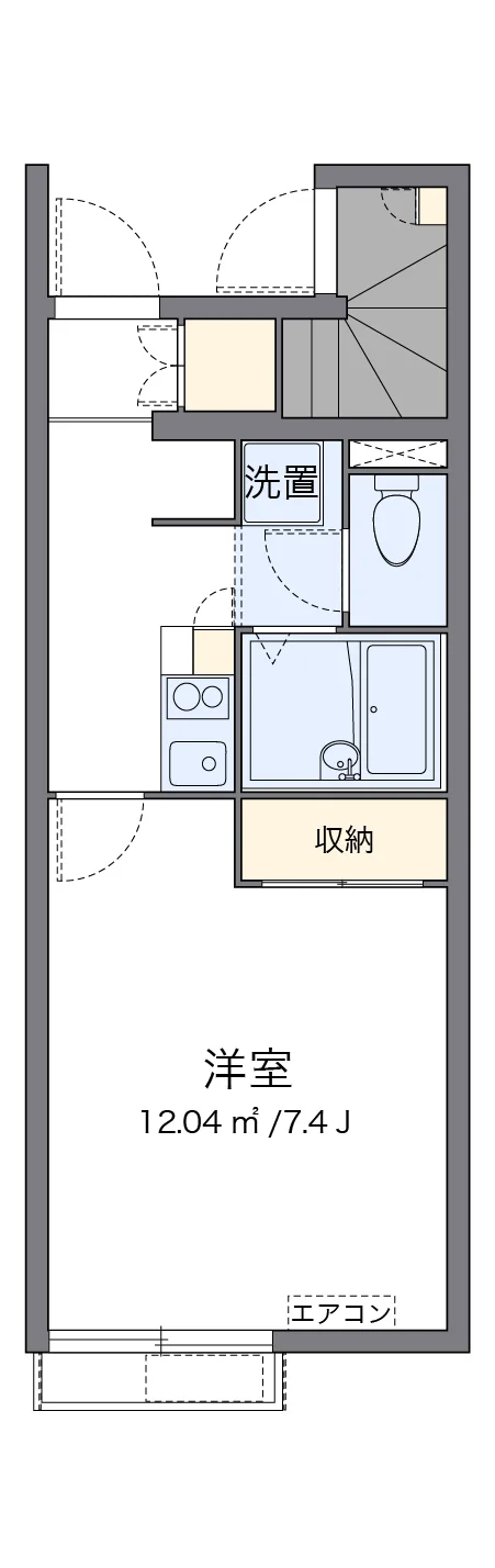 代表的な間取のため実際の間取とは異なる場合があります
