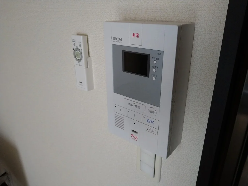 モニターホン標準設置♪