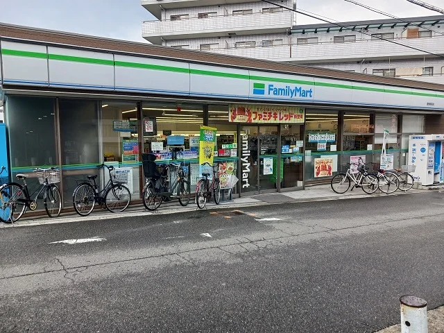 ファミリーマート萱島駅前店様まで450m