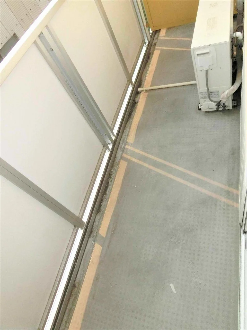 洗濯物を外干しできます