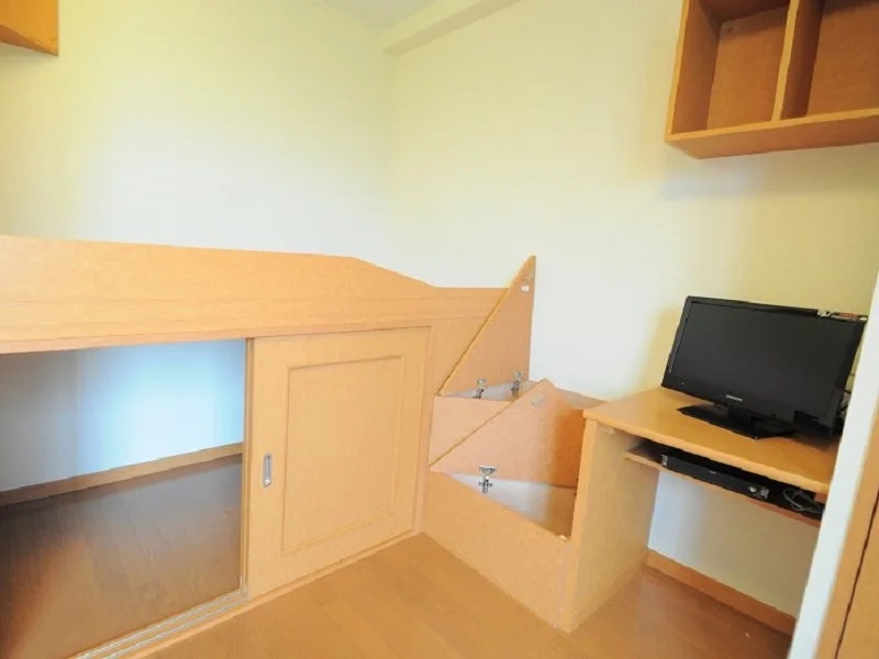 大きな収納もあります♪