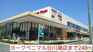 ヨークベニマル谷川瀬店まで240m