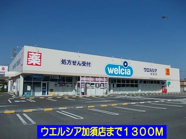 ウエルシア加須店まで1300m
