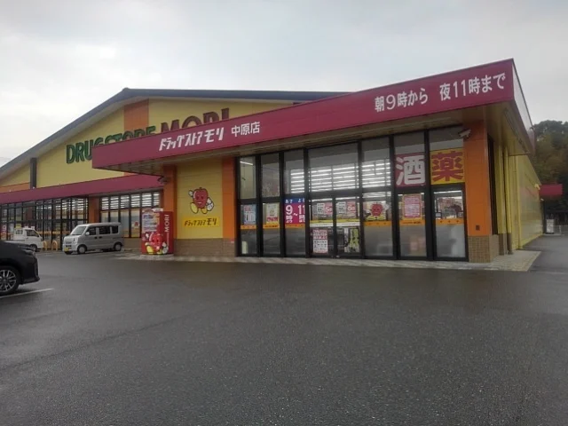 ドラッグストアモリ中原店まで2580m