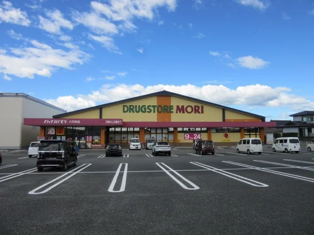 ドラッグストアモリ八代沖店まで2100m