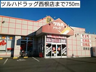 ツルハドラッグ西根店まで750m