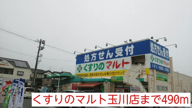 くすりのマルト玉川店まで490m