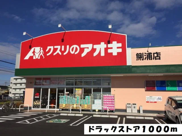 クスリのアオキまで1000m